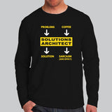 Solutions Architect Full Sleeve T-Shirt For Men India