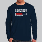 Solutions Architect Progress T-Shirt - Blueprinting Future