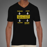 Solutions Architect V Neck T-Shirt For Men Online
