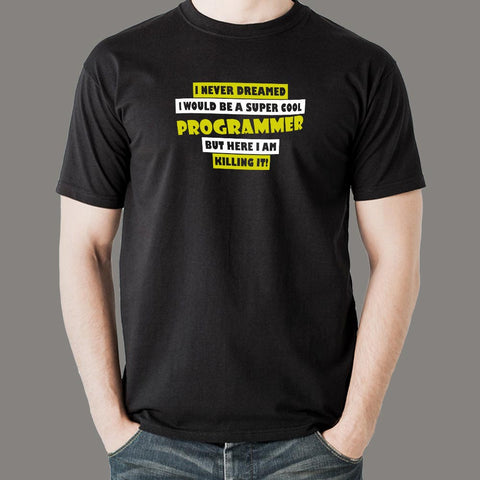 Super Cool Programmer T-Shirt For Men Online India