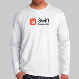 Swift Developer Men’s Profession Full Sleeve T-Shirt Online