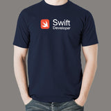 Swift Developer Men's Tee - For the Fast Coders