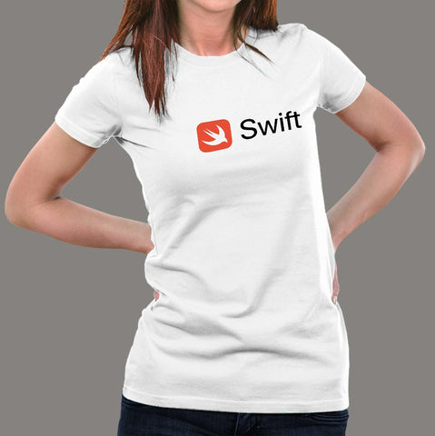 Swift Programming Language T-Shirt For Women india