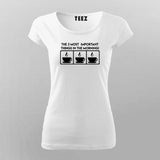 The 3 Most Important Things In The Morning Coffee Lover T-Shirt For Women