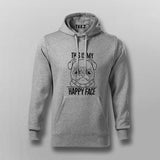 This Is My Happy Face Pug Dog T-Shirt For Men