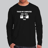 Ctrl X Threat - Touch My Computer Men's Tee