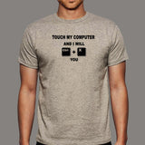 Ctrl X Threat - Touch My Computer Men's Tee