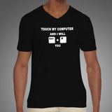 Ctrl X Threat - Touch My Computer Men's Tee