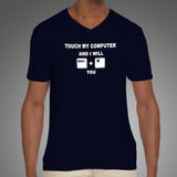 Ctrl X Threat - Touch My Computer Men's Tee