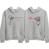 Valentine Day Special Couple Hoodies