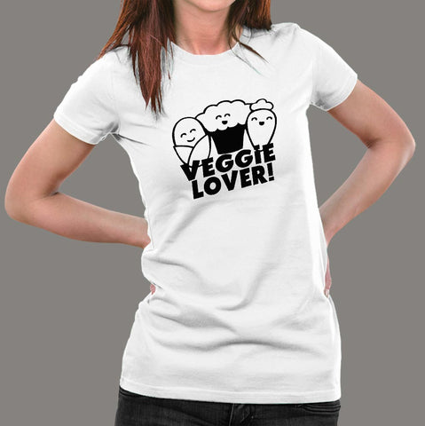 Veggie Lover T-Shirt For Women Online India