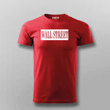 The New York Wall Street T-shirt For Men