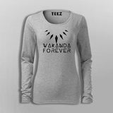 Wakanda Forever Black Panther T-Shirt For Women