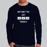 Ctrl Alt Del Yourself - IT Geek Tee | Teez