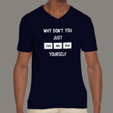 Ctrl Alt Del Yourself - IT Geek Tee | Teez