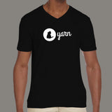 Yarn V Neck T-Shirt For Men Online India