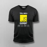 Yes,I Am Java Expert Programmer V-Neck T-shirt For Men Online India 