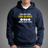 You Know You're A Programmer When You Count 3 Apples Hoodie Online India