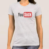 YouTube / YouSuck Parody Women's T-shirt