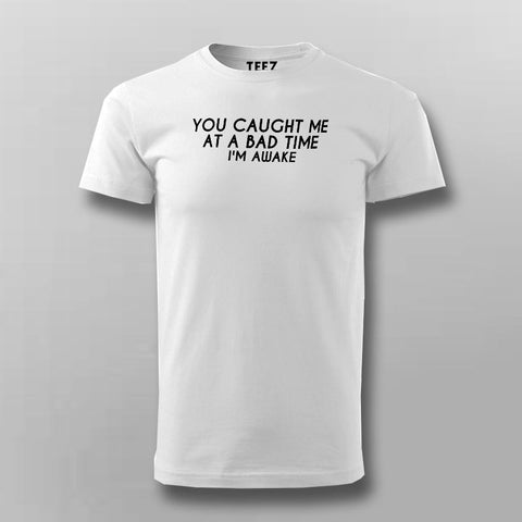 I Awake Funny T-Shirt For Men In Online India