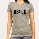 ABCD / ACDC Parody Women's T-shirt