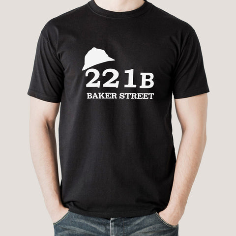 sherlock holmes address tshirt india
