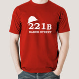 221B Baker Street - Sherlock Holmes Men's T-shirt