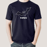 Bat-man Men's V-NECK T-shirt online india 