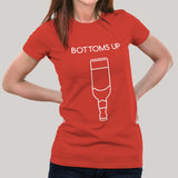 Bottoms Up - Women's Alcohol T-shirt