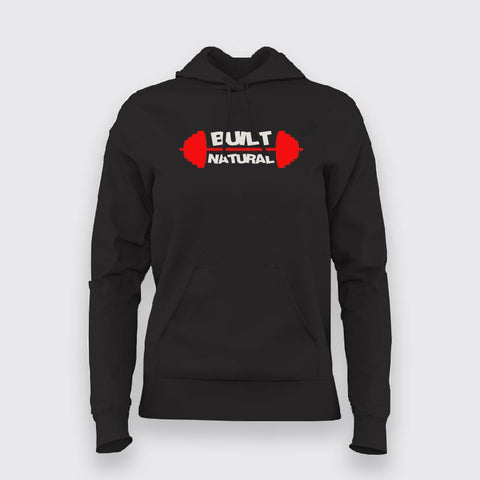 Built Natural Gym  Hoodies For Women