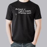 Funny Programmer: Coding Jokes on a Comfy Tee