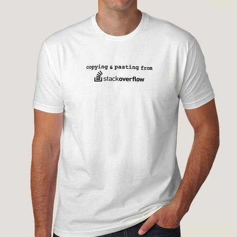 Buy This Copying and Pasting from Stack Overflow Offer  Men's T shirt
