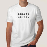 Ctrl+C Ctrl+V Copy Paste Men's T-Shirt - Coder's Lifeline