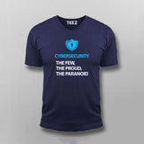 Cyber Security The Few, The Proud, The Paranoid T-shirt For Men
