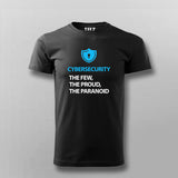 Cyber Security The Few, The Proud, The Paranoid T-shirt For Men Online Teez