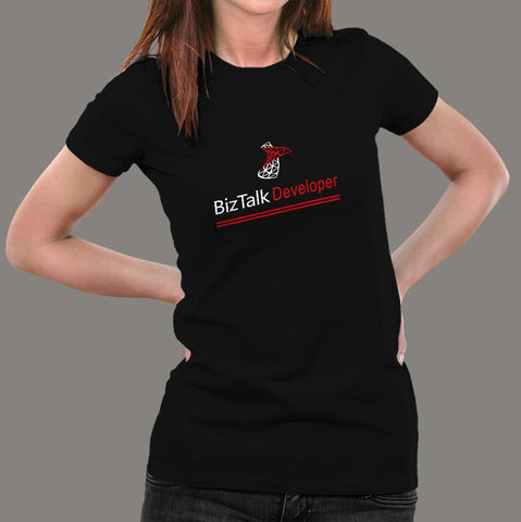 Microsoft Biztalk Developer Women’s Profession T-Shirt Online India
