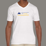 Microsoft Dynamics CRM Developer V Neck Profession T-Shirt India
