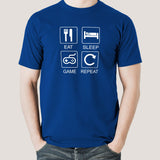 Eat Sleep Game T-shirt For Men