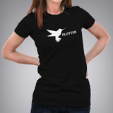 Flutter Bird T-Shirts for Women's