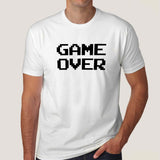 Game Over classic 8-bit Men's T-shirt