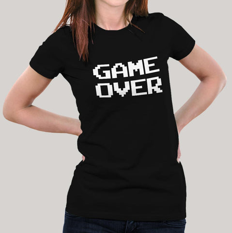 Game Over classic 8-bit Women T-shirt