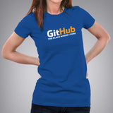 Github - The place where I Fork Women's Programming T-shirt online