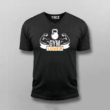 Gym Lover V- Neck T-shirt For Men Online India 