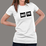 Hope Pin T-Shirt For Women