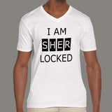 I'm Sherlocked - Sherlock Fan Men's v neck T-shirt online