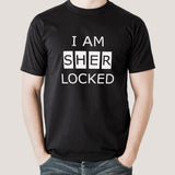 I'm sher locked men's t-shirt india
