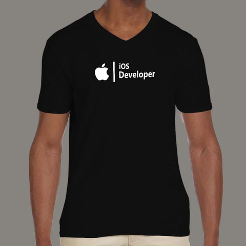 Buy This Ios Developer Offer V Neck T-Shirt For Men (JULY) For Prepaid Only