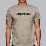 important Programming Humor Men's T-Shirt - Code & Chuckle