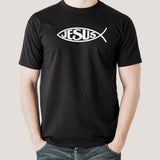 Jesus Fish Men's Christian T-shirt