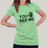 You Can't See Me! John Cena Fan Women's T-shirt